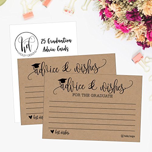 Graduation Advice Cards | Set of 25 | Cards & Party