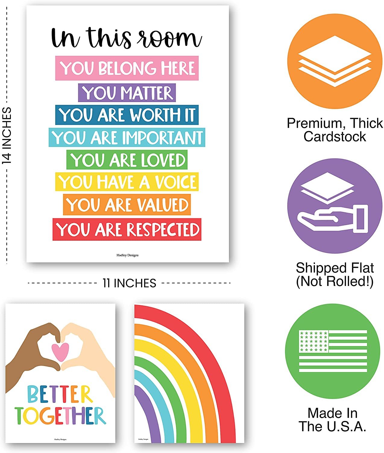 Diversity Posters | Set of 6 | Educational Posters