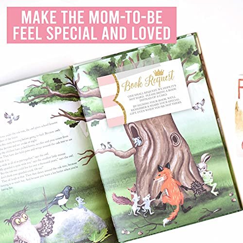 Book Request Cards | Set of 25 | Baby Shower Supplies