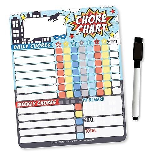 Superhero Chore Charts | Home Organization