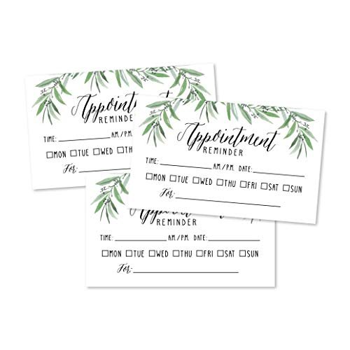 Appointment Cards | Set of 50 | Office Supplies