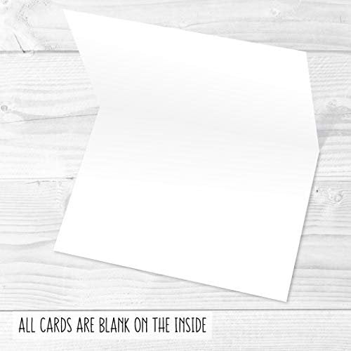 Kraft Lights Folded Thank You Cards | Set of 24 | General