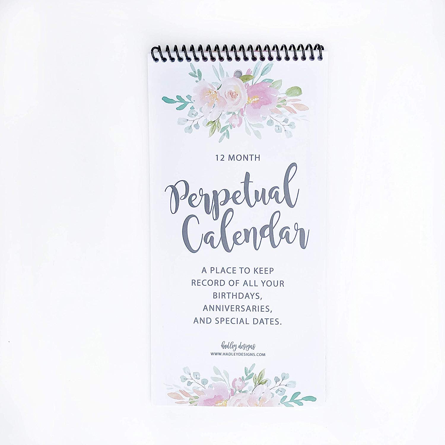 Perpetual Calendar | 12 Months | Home & Organization