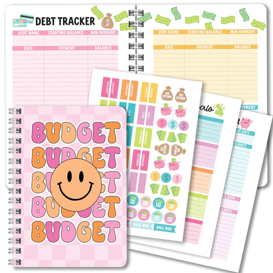 Retro Monthly Budget Planner | 2025-2026 | Calendars & Planners