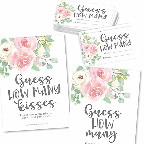 Guessing Games | Set of 25 | Bridal Shower Games