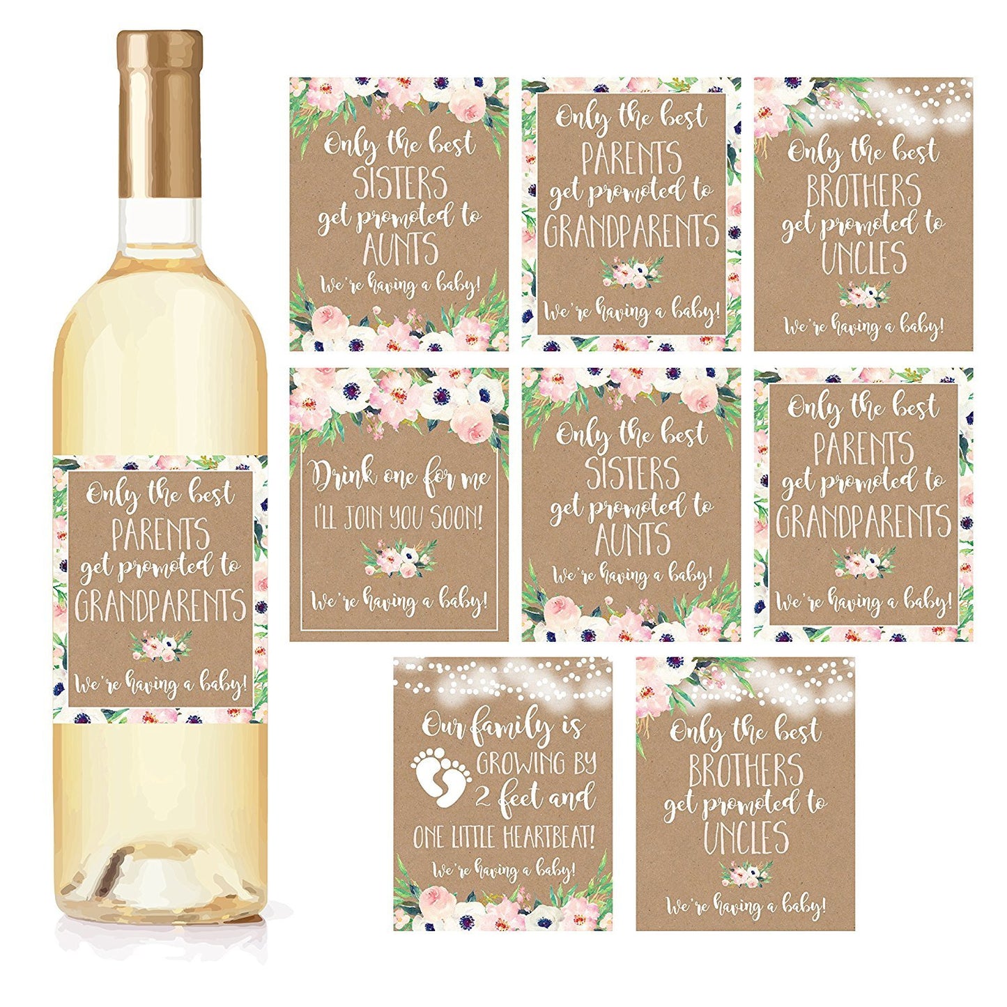 Themed Wine Labels | Party Supplies