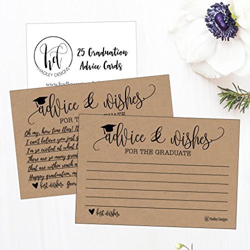 Graduation Advice Cards | Set of 25 | Cards & Party Hadley Designs Graduation Advice Cards | Set of 25 | Cards & Party Hadley Designs
