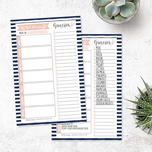 Meal Planners | 25 Sheets | Home Organization