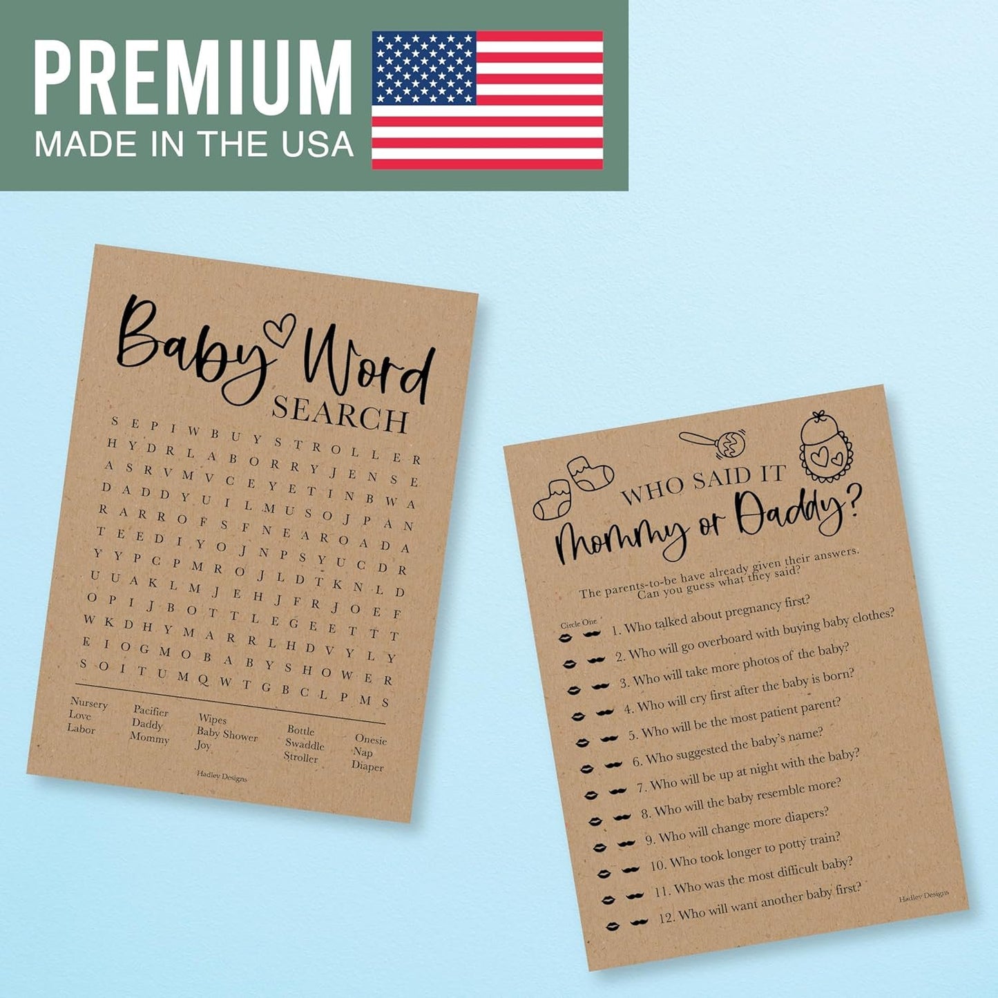 20 Rustic Baby Shower Games Gender Neutral - Hilarious Baby Shower Games For Girl, Funny Baby Shower Games Boy, Guess Who Mommy Or Daddy Baby Shower Game, Baby Games For Baby Shower Word Search Game