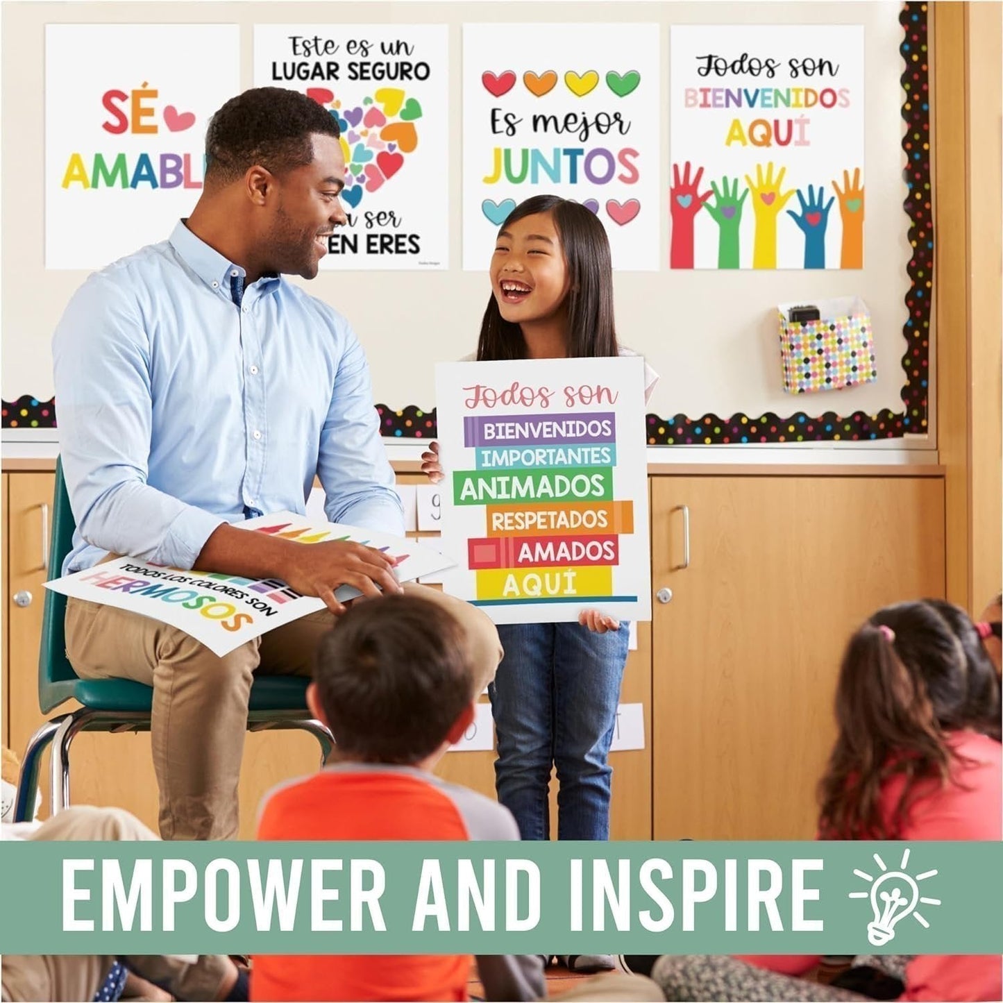 Spanish Diversity Posters | Set of 6 | Spanish Educational Supplies