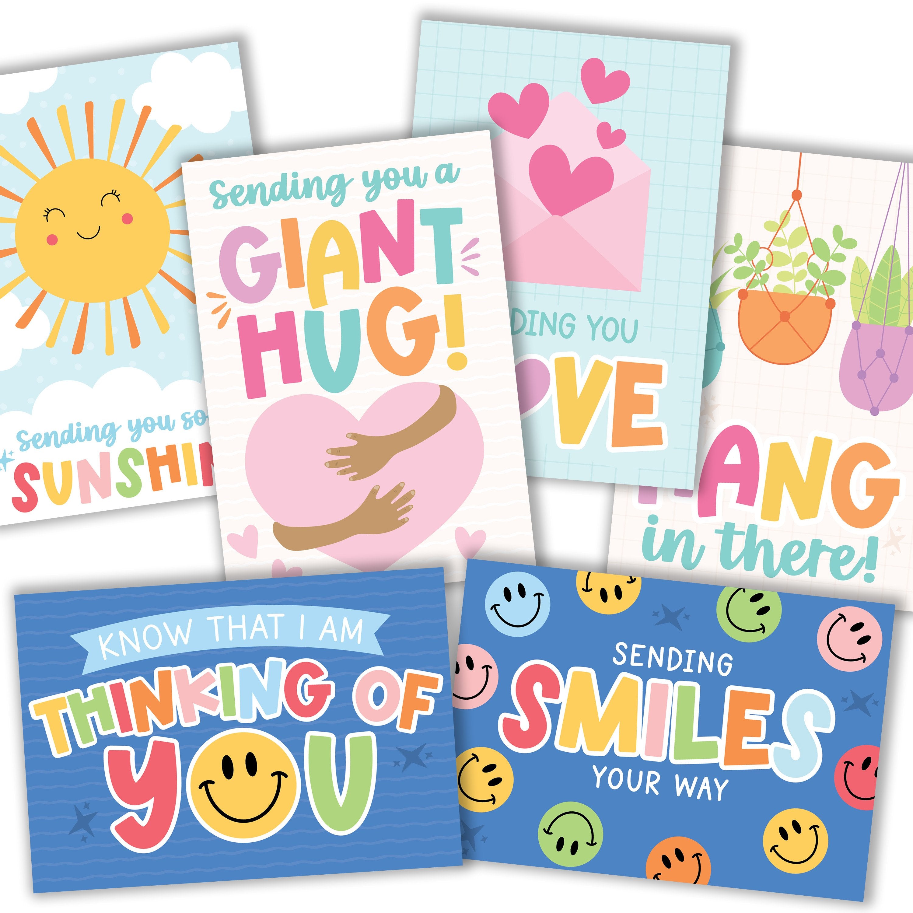 Thinking of You Cards | Set of 24 | Cards & Party | Envelopes Included