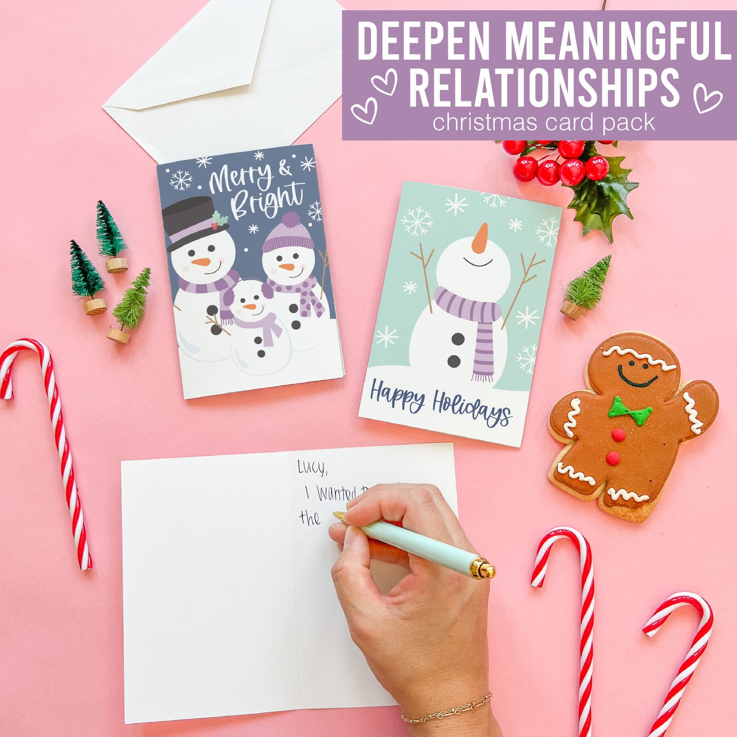 Winter Holiday Cards | Set of 24 | Cards & Party