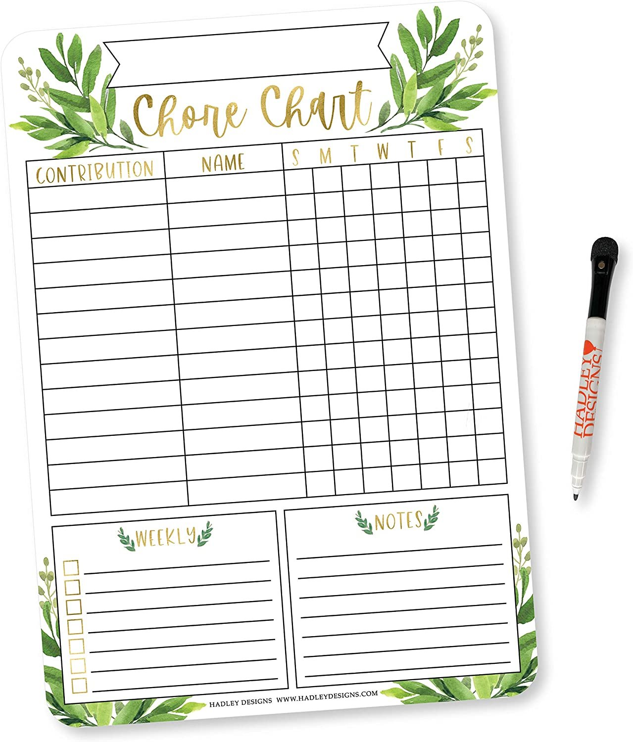 Family Chore Charts | Home Organization | Charts & Posters