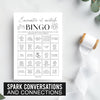 Minimalist Spanish Bridal Shower Games 20 Guests - Juegos Para Despedida De Soltera En Español, Wedding Shower Games, Bridal Shower Bingo In Spanish, Popular Bridal Shower Games Spanish Edition