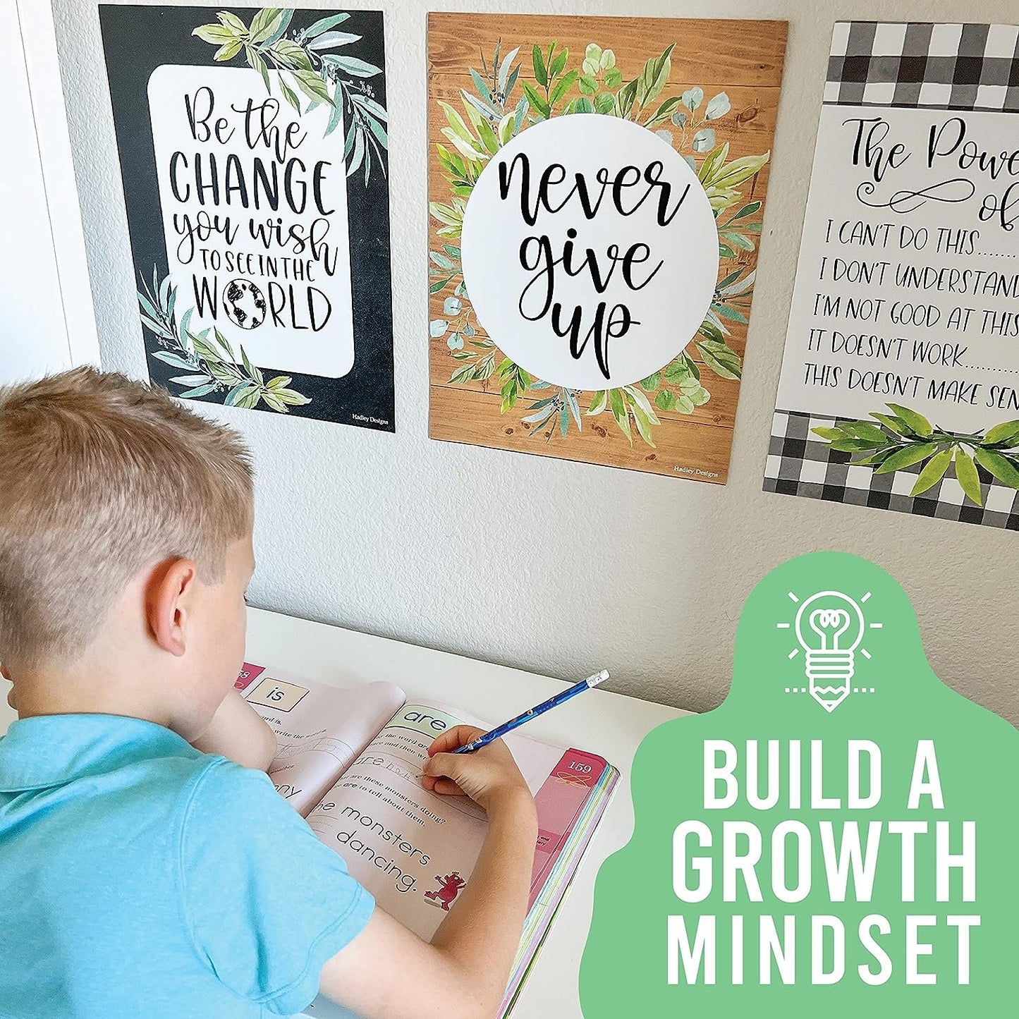 Classroom Motivational Posters | Set of 9 | Educational Supplies