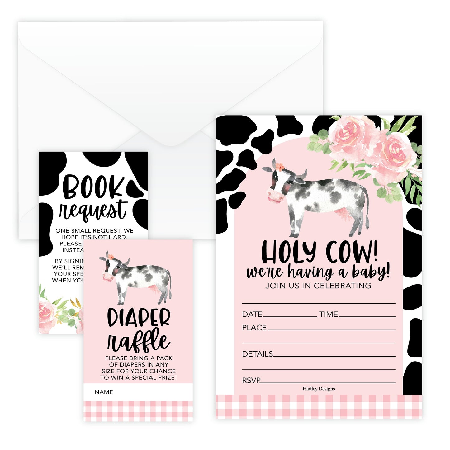 Invitation Bundles | Set of 15 | Baby Shower Supplies