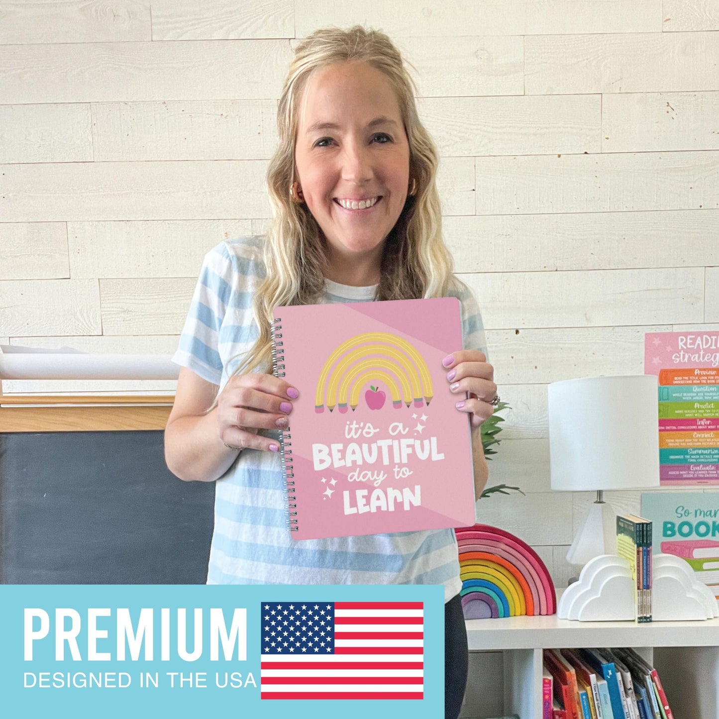 Undated Teacher Planner | 2025-2026 | Teaching Supplies