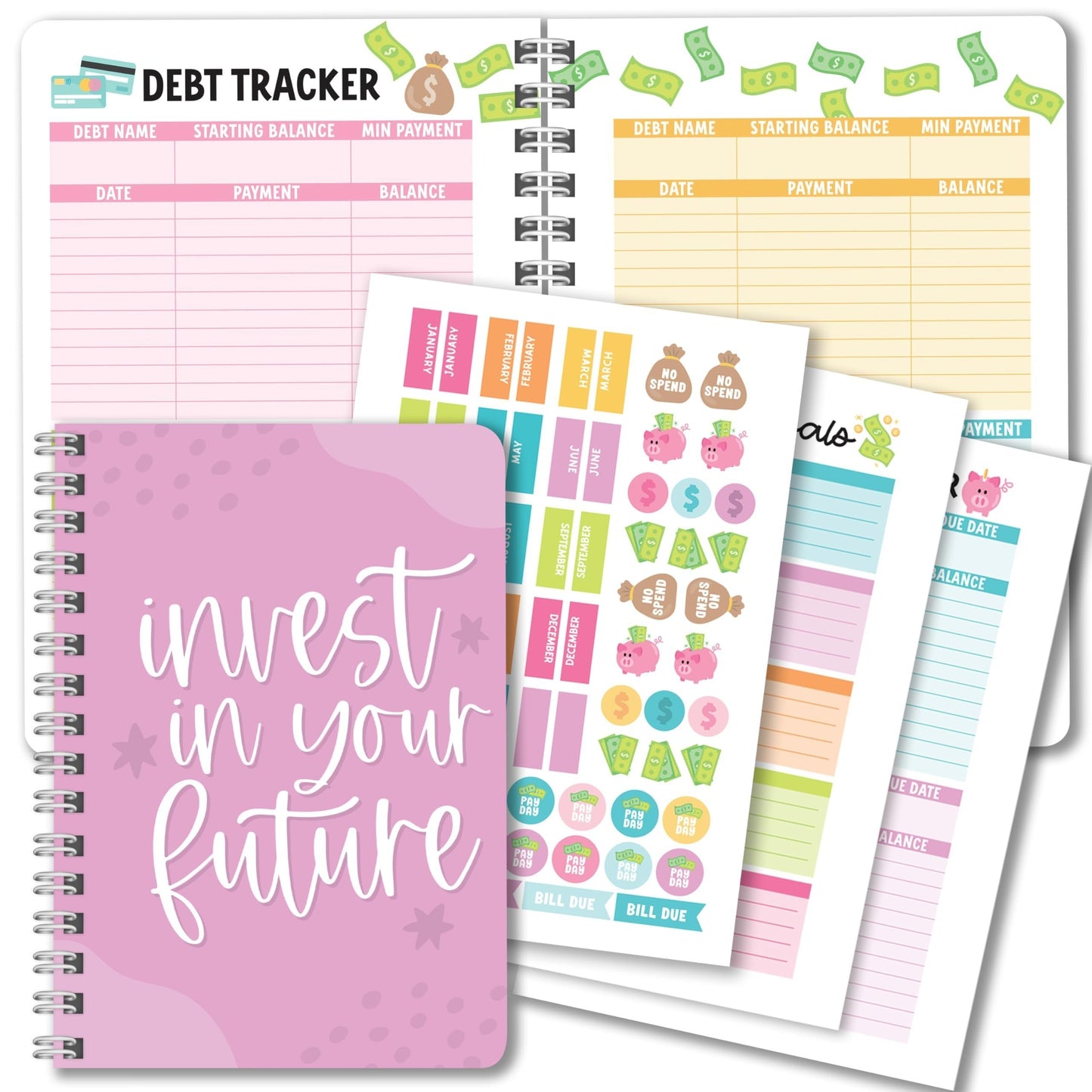 Purple Monthly Budget Planner | 2025-2026 | Calendars & Planners