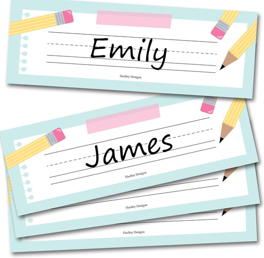 Colorful Pastel Paper Classsroom Labels | Set of 25 | Classroom Supplies