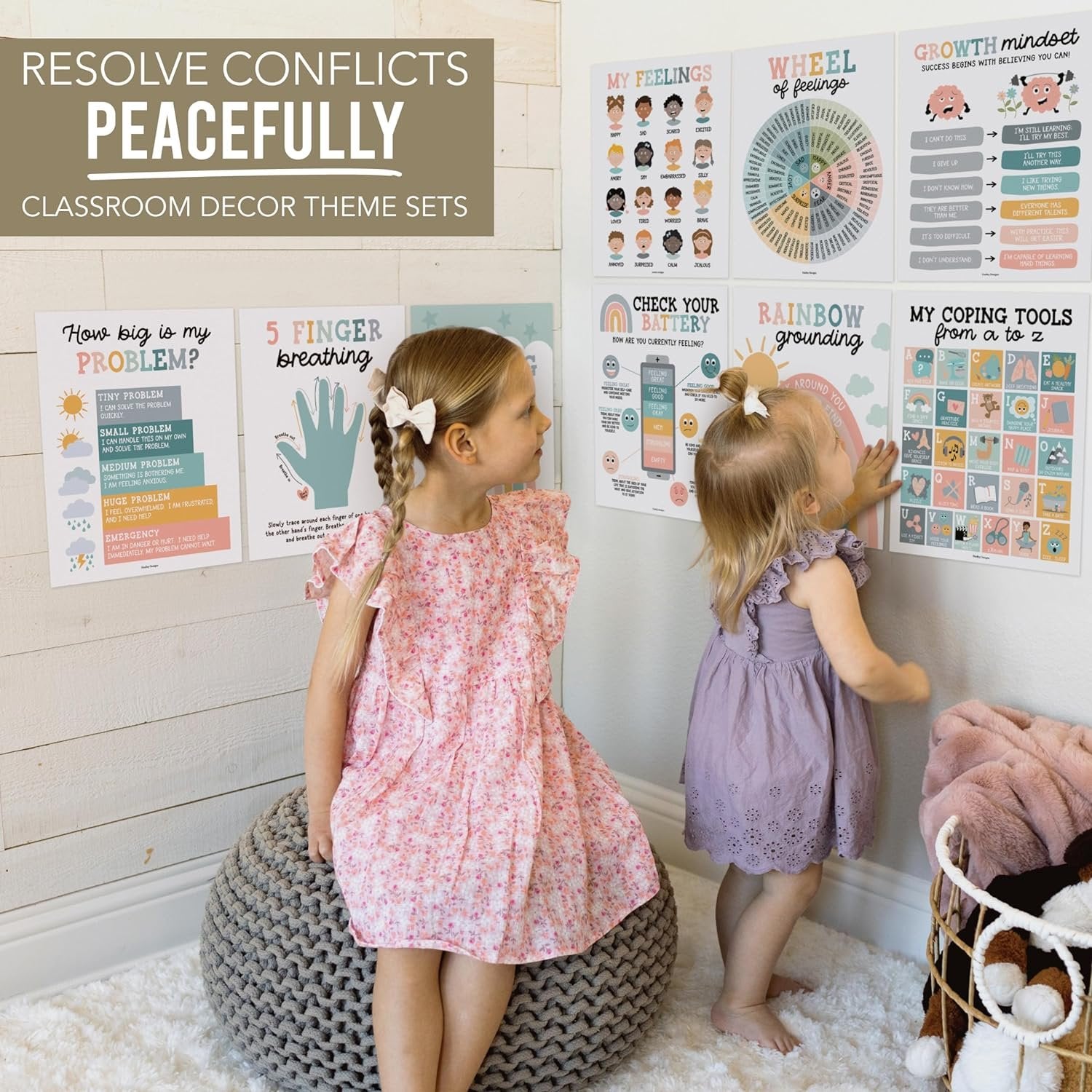 Calming Corner Posters | Set of 9 | Classroom Decor - SAMPLE