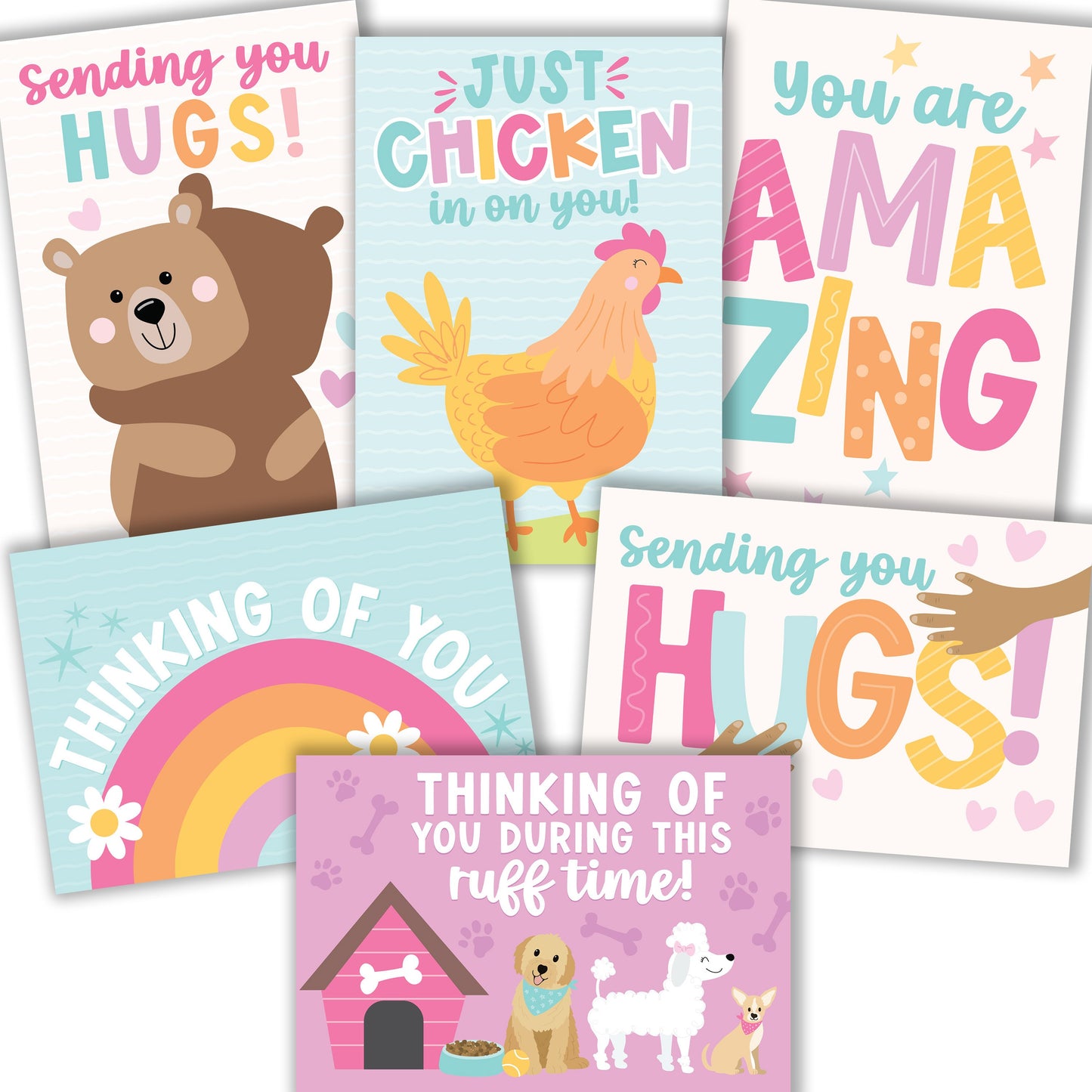 Thinking of You Cards | Set of 24 | Cards & Party | Envelopes Included