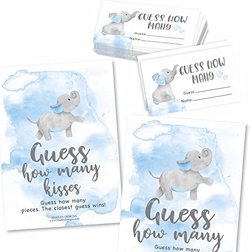 Figure out How Many Games | Set of 25 | Baby Shower Games