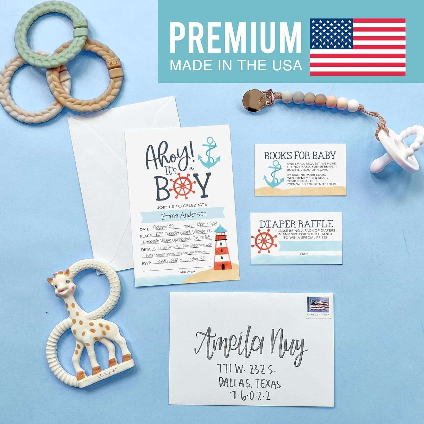 15 Nautical Baby Shower Invitations For Boy Baby Shower Ideas - Boy Baby Shower Invites For Boy, Boy Baby Shower Invitations Boy With Diaper Raffle, Baby Boy Shower Invitations, Baby Invitations