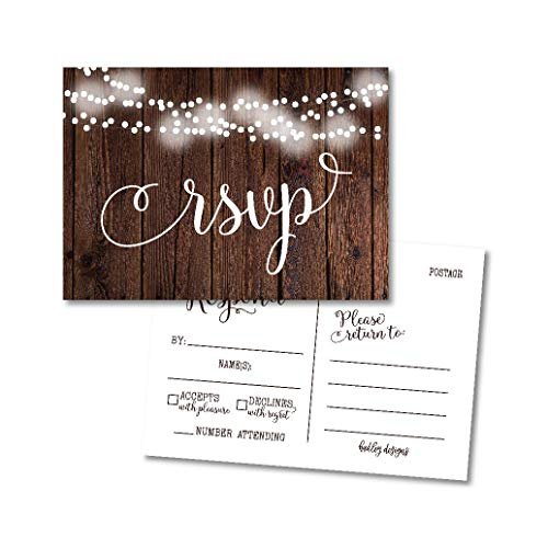 RSVP Postcards | Set of 25 | Greeting Cards