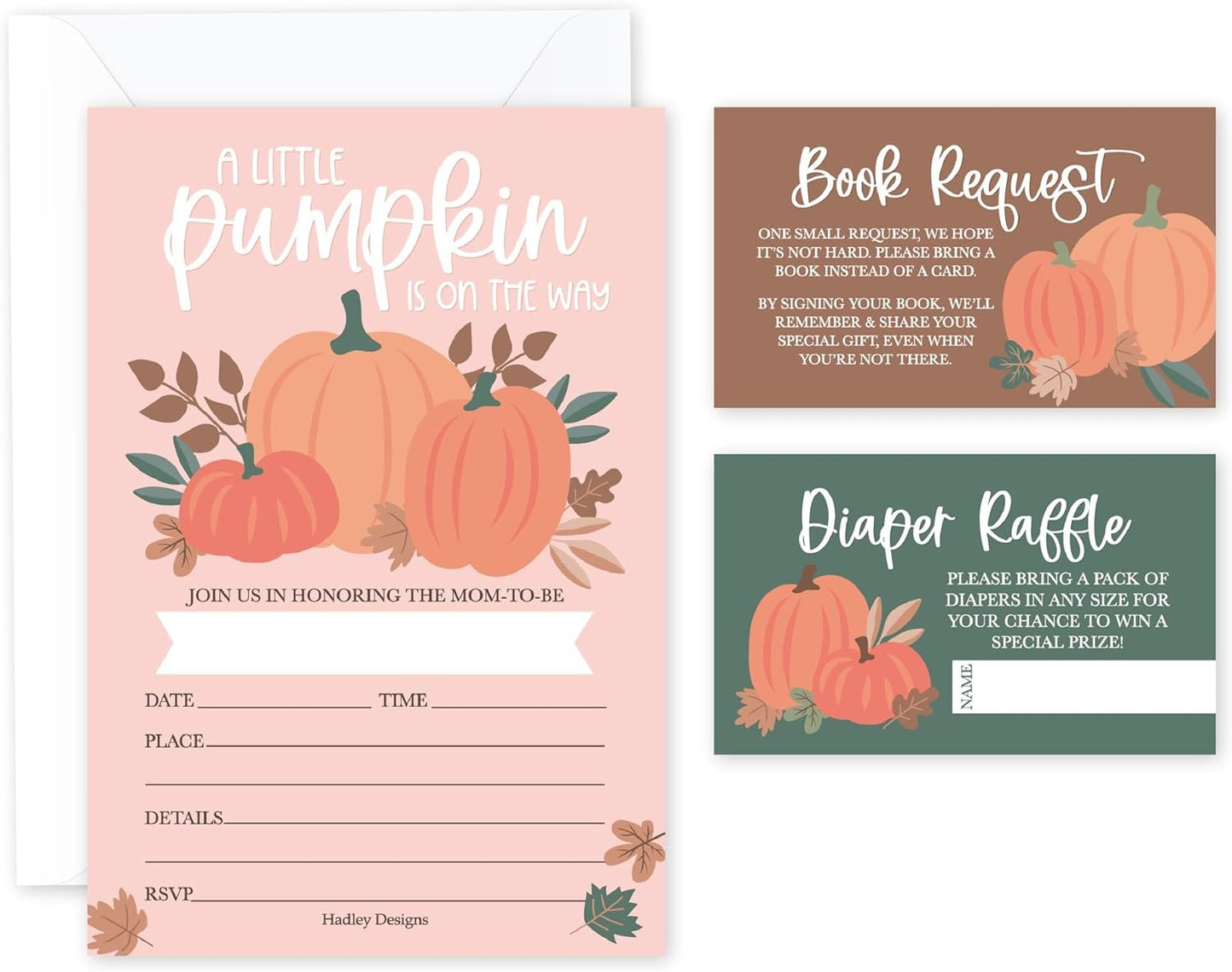 Invitation Bundles | Set of 15 | Baby Shower Supplies