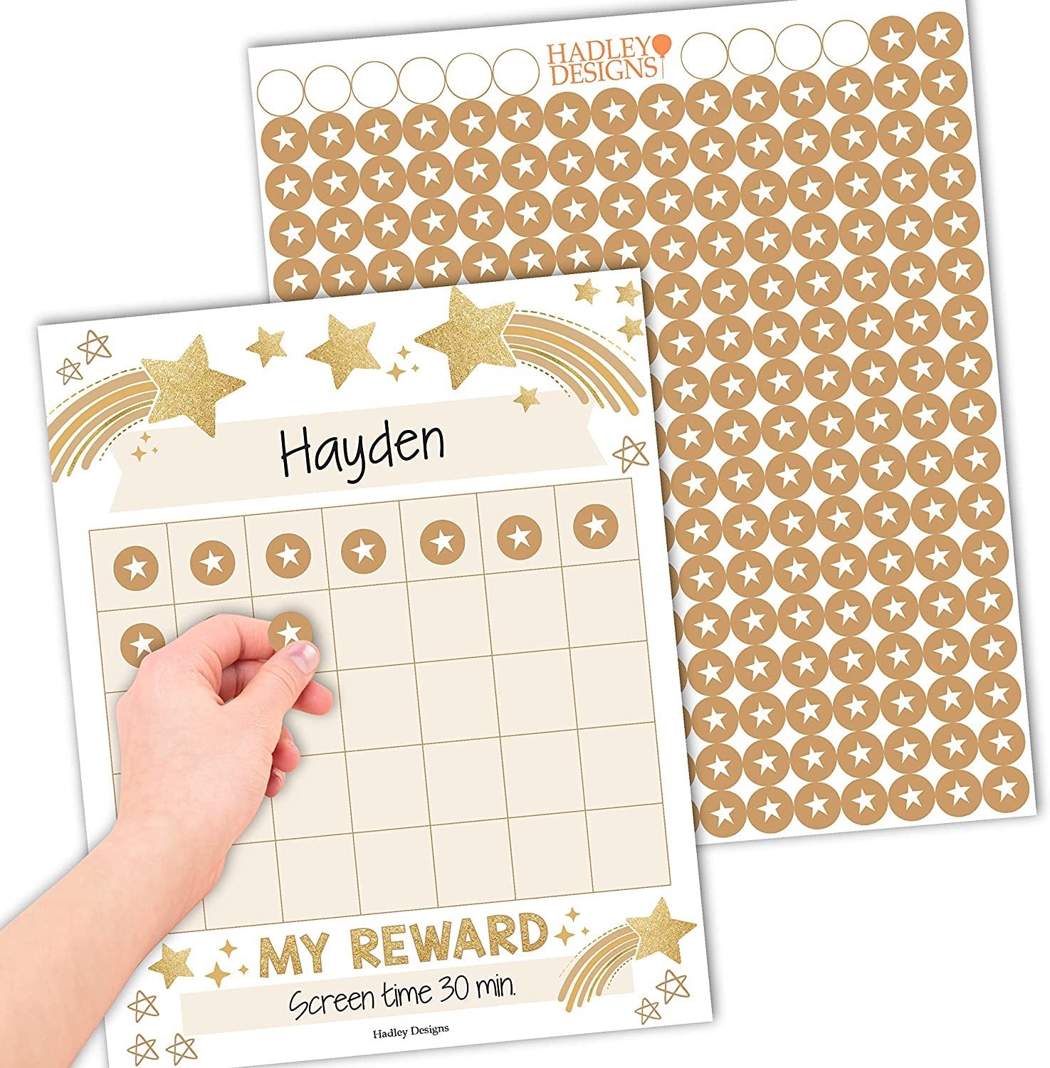Incentive Charts | Set of 25 | Home Essentials