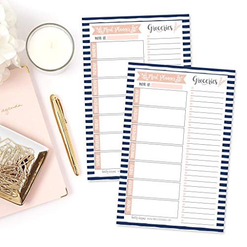 Meal Planners | 25 Sheets | Home Organization