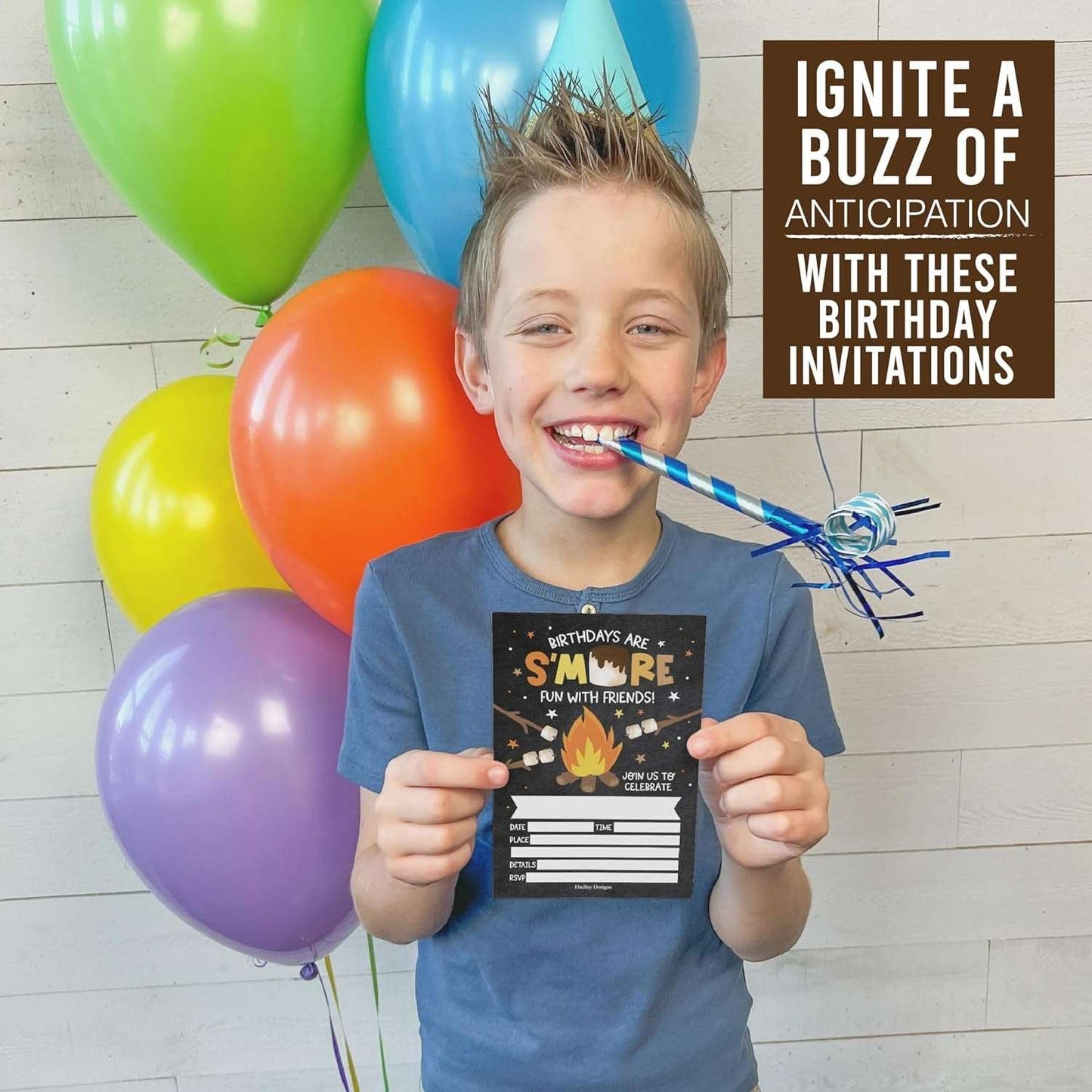 15 Camping Birthday Invitations Girl - Kids Birthday Invitations Boy, Camp Birthday Party Invitations For Boys, Camping Birthday Invites For Boy, Birthday Invitation Cards, Birthday Party Invites Boy