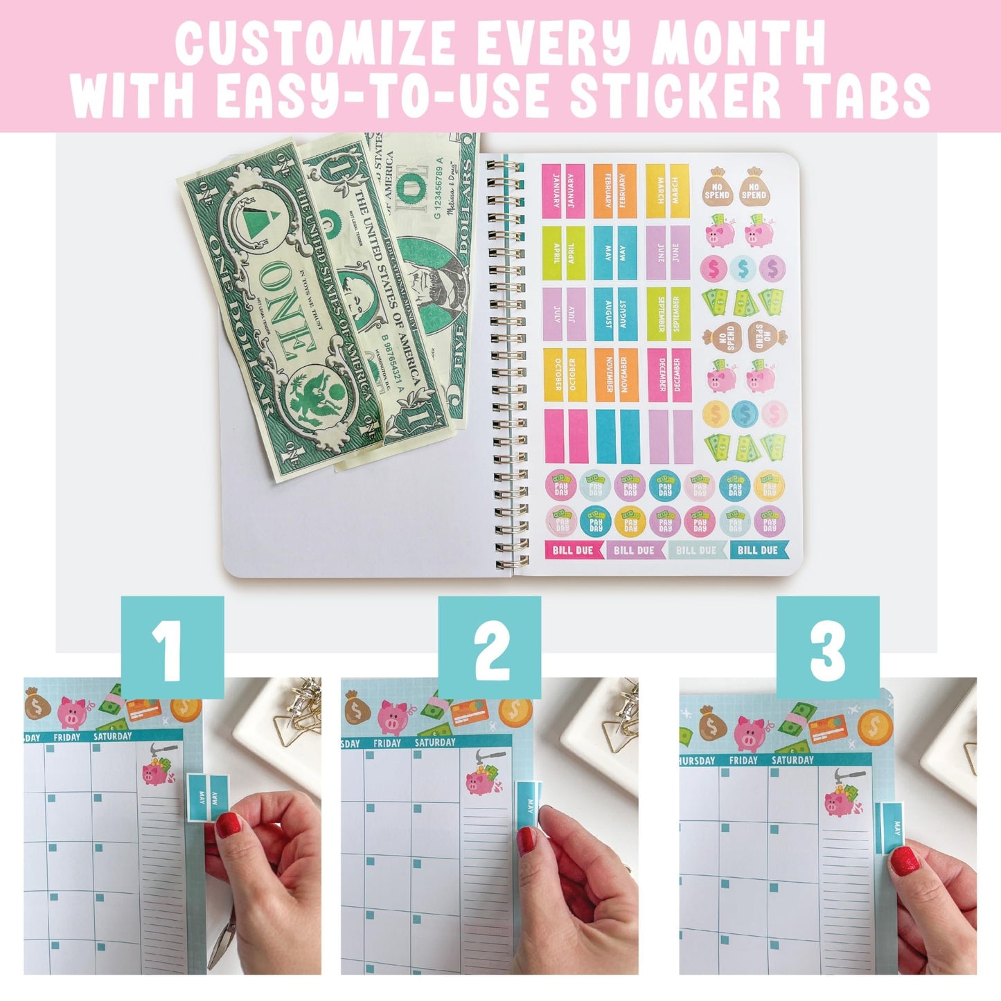 Boho Monthly Budget Planner | 2025-2026 | Calendars & Planners