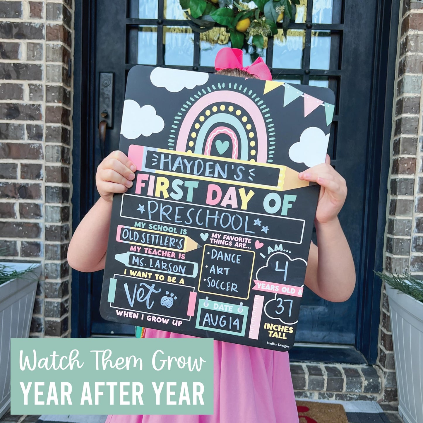 First Day of School Boards | Dry Erase | School Supplies