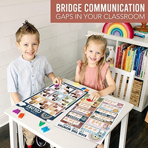 ASL Posters | Set of 8 | American Sign Language