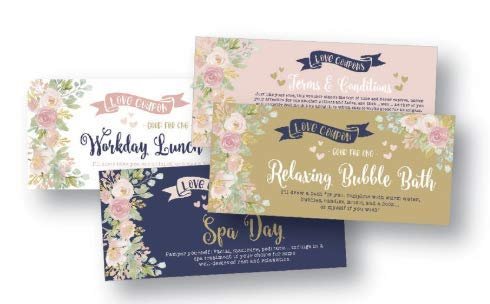 15 Navy Floral Love Coupons