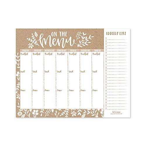 Meal Planners | 25 Sheets | Home Organization