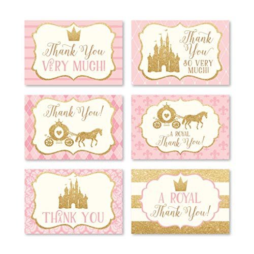 Folded Thank You Cards | Set of 24 | Kid's Party