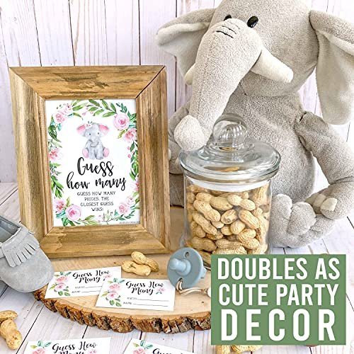 Figure out How Many Games | Set of 25 | Baby Shower Games