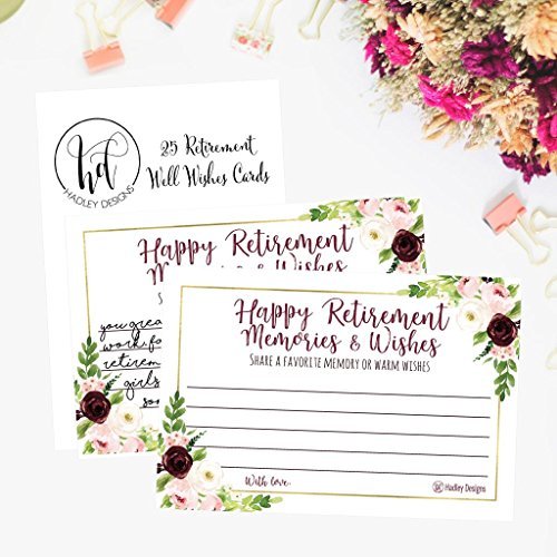 Retirement Advice Cards | Set of 25 | Cards & Party