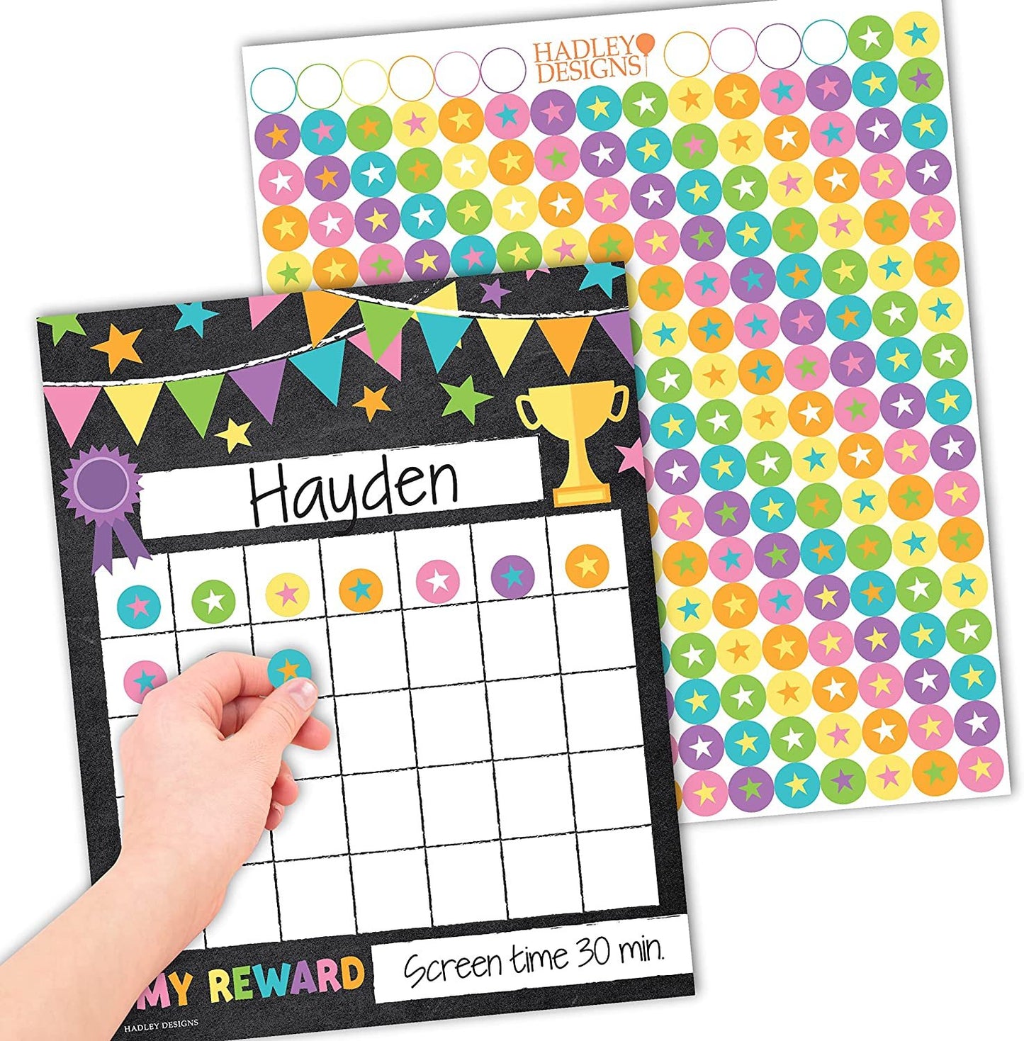 Incentive Charts | Set of 25 | Home Essentials