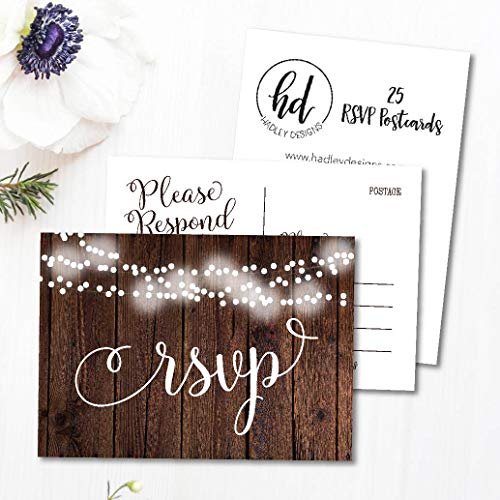 RSVP Postcards | Set of 25 | Greeting Cards