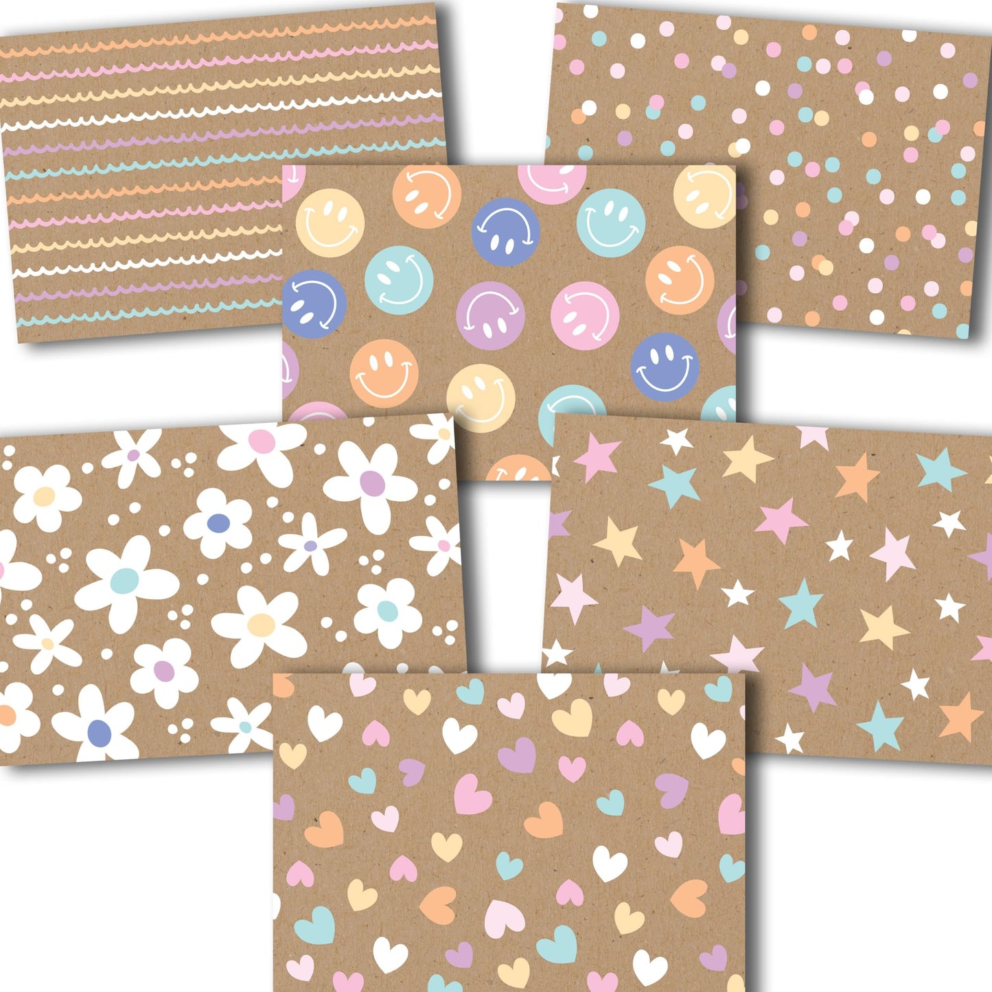 Blank Greeting Cards | Set of 24 | Cards & Party | Envelopes Included