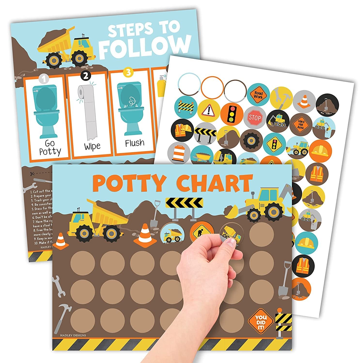 Potty Training Chart | Sticker Charts | Early Education - SAMPLE
