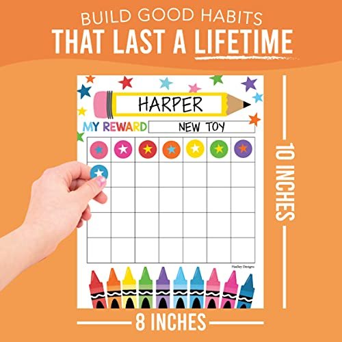 Doodles Incentive Charts | Set of 25 | Home Essentials