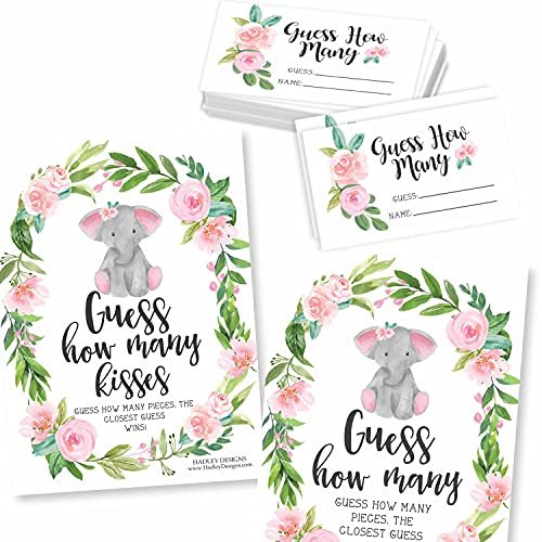 Figure out How Many Games | Set of 25 | Baby Shower Games