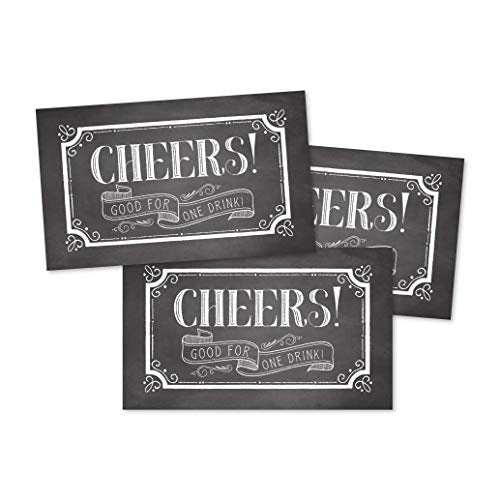 Drink Tickets | Set of 50 | Wedding Supplies