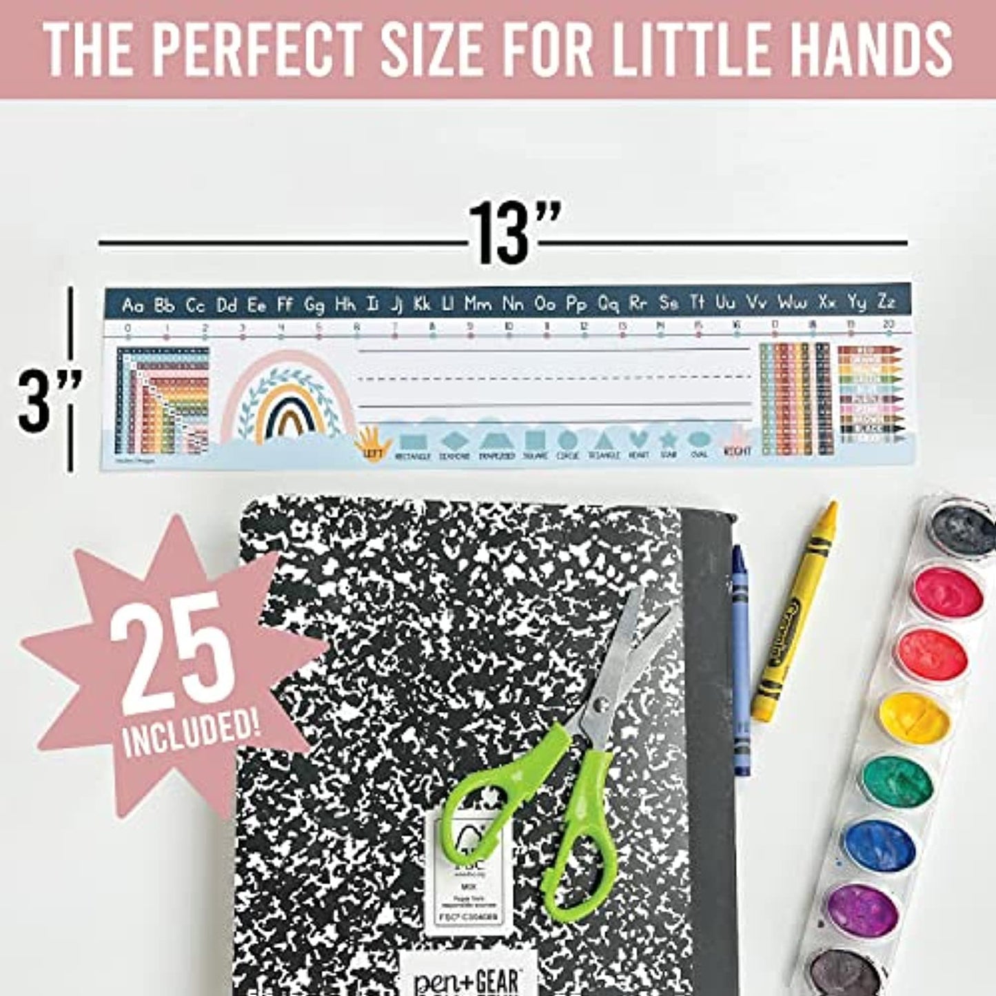 Classroom Name Plates | Set of 25 | Classroom Supplies