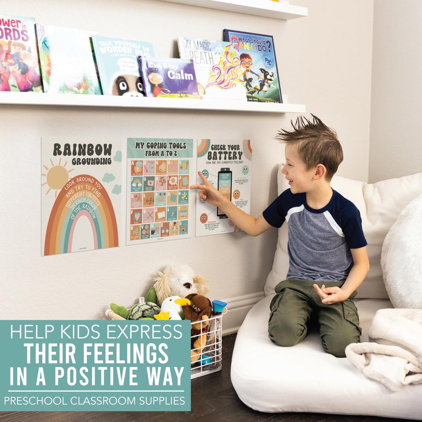 Calming Corner Posters | Set of 9 | Classroom Decor
