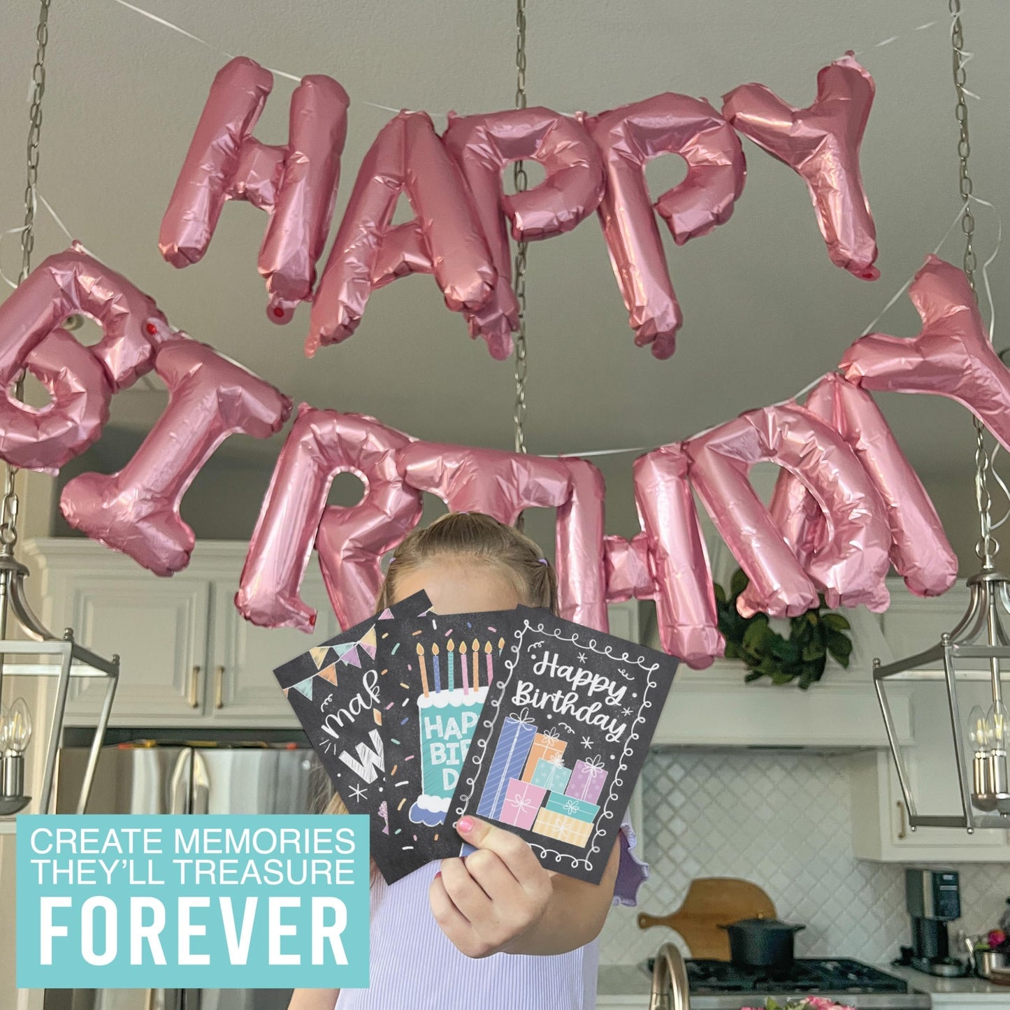 Folded Birthday Cards | Set of 54 | Cards & Party